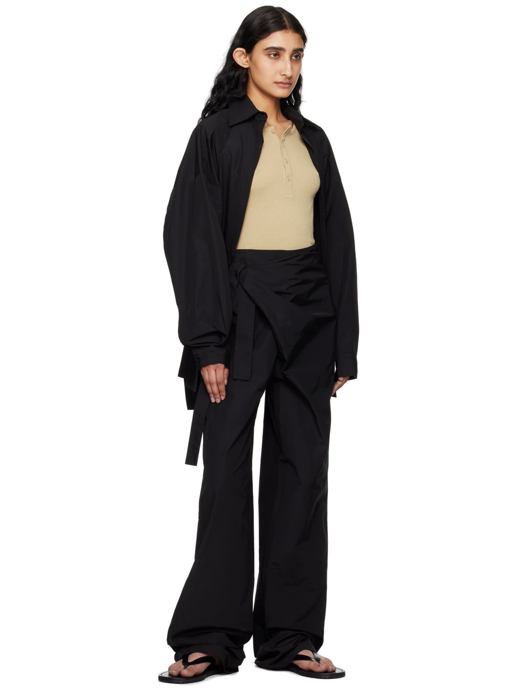 Black Bianca Shirt - 4