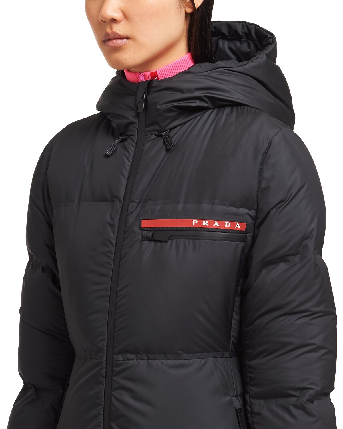 Light Polyester hooded puffer coat - 5