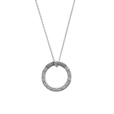 Maison Margiela Maison Margiela Logo Ring Necklace outlook