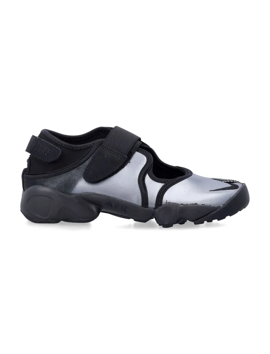 Nike Air Rift Leather Women'S Silver Black - 1