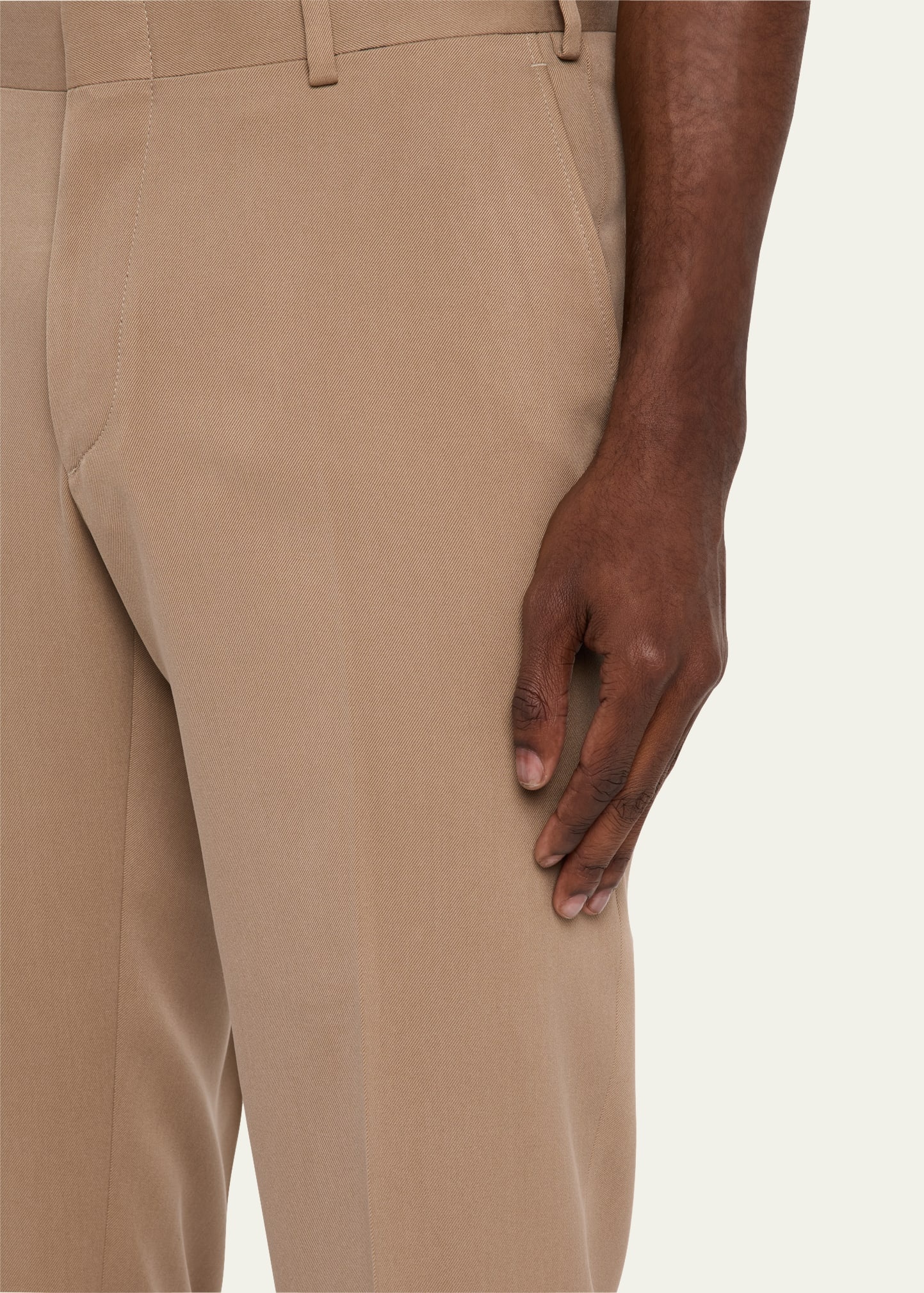 Men's WWX 80th Anniversary Journey Silk Flat-Front Trousers - 5