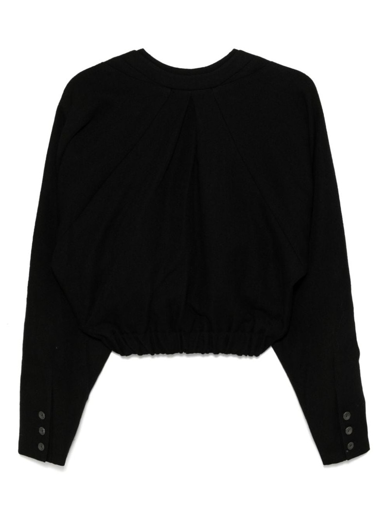 HYEIN SEO bead embellishment cardigan outlook