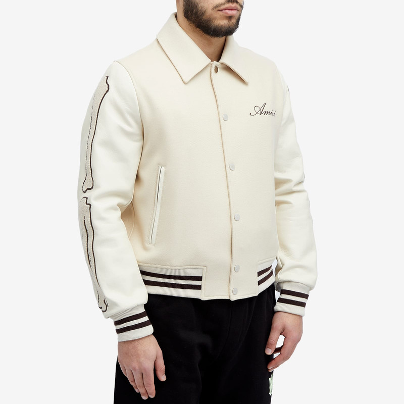 AMIRI AMIRI Bones Varsity Jacket outlook