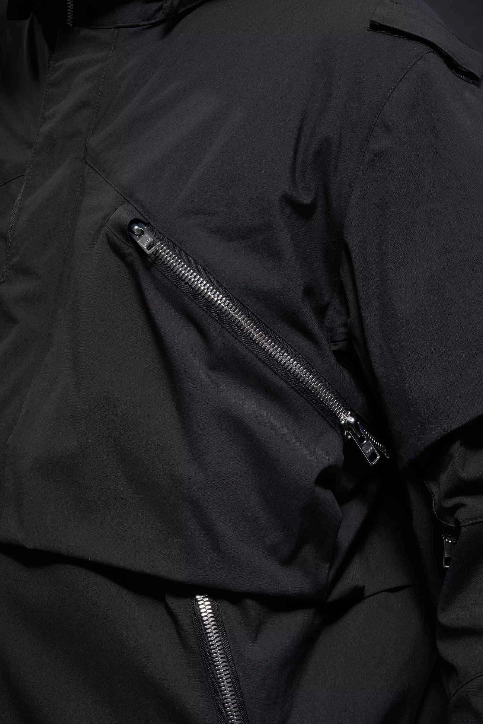 J1WB-E Encapsulated Nylon Interops Jacket Black - 22