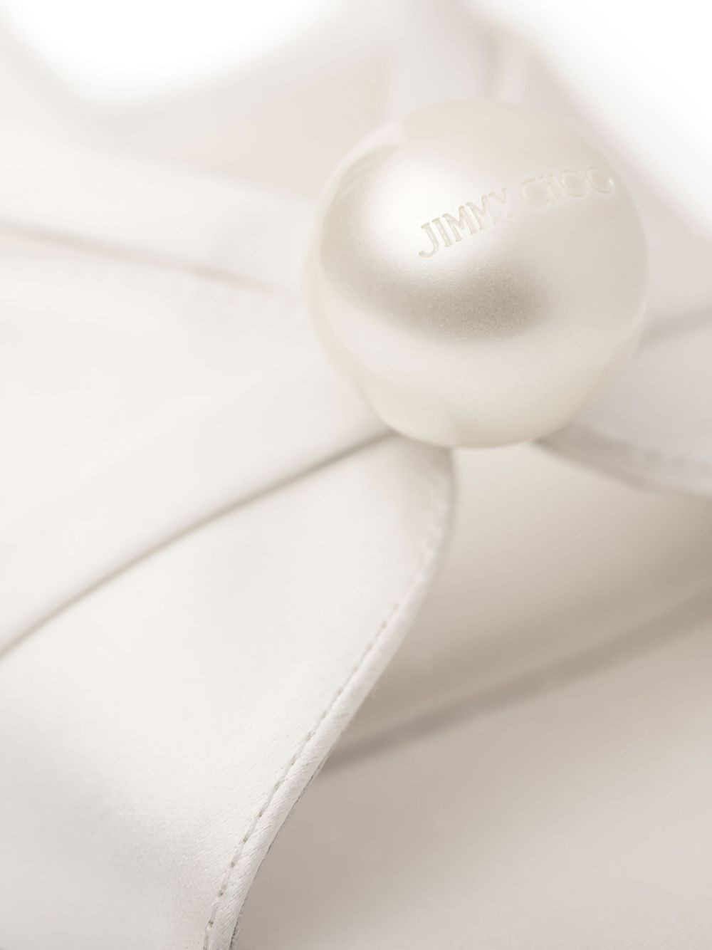 50mm Siva pearl-embellished satin mules - 5