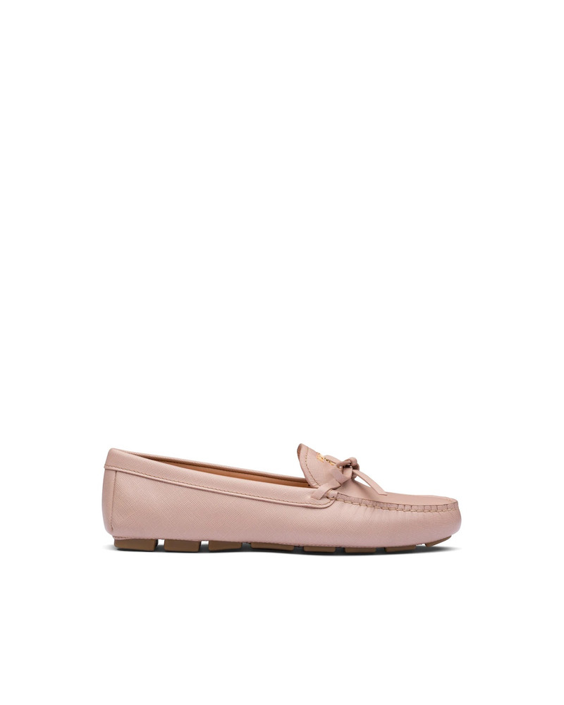 Prada Saffiano leather loafers outlook