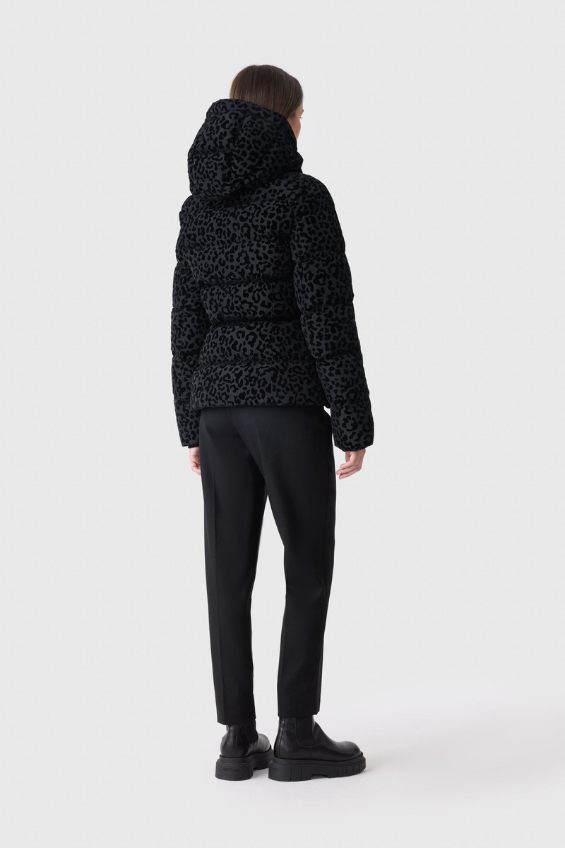 MADALYN-FLPZ Flocked Down Jacket With Removable Hood 4
