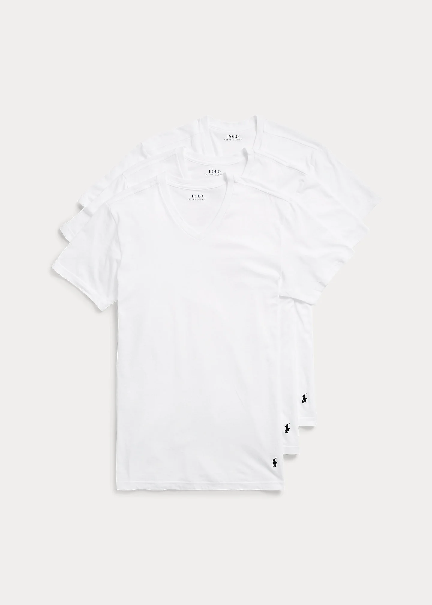 Classic Fit Wicking V-Neck 3-Pack - 1