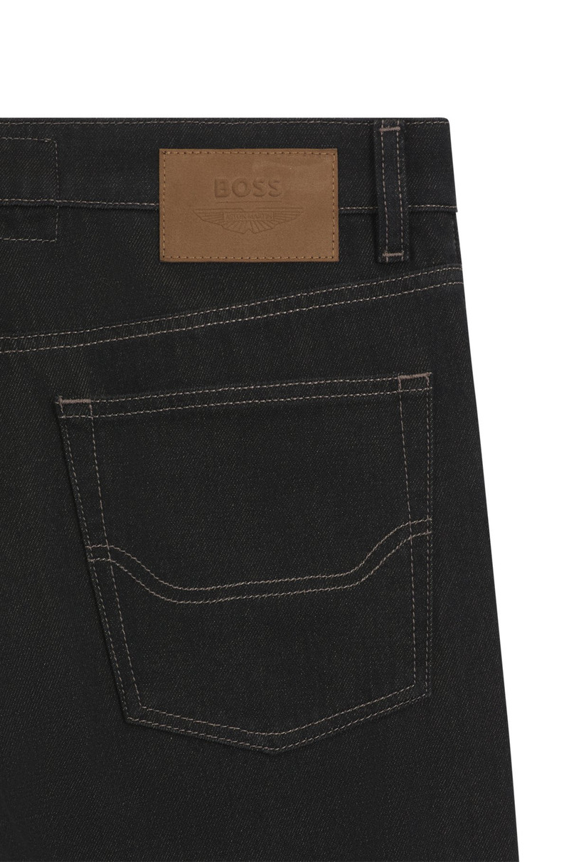 BOSS X ASTON MARTIN JEANS WITH ALUMINUM OVERDYE 6
