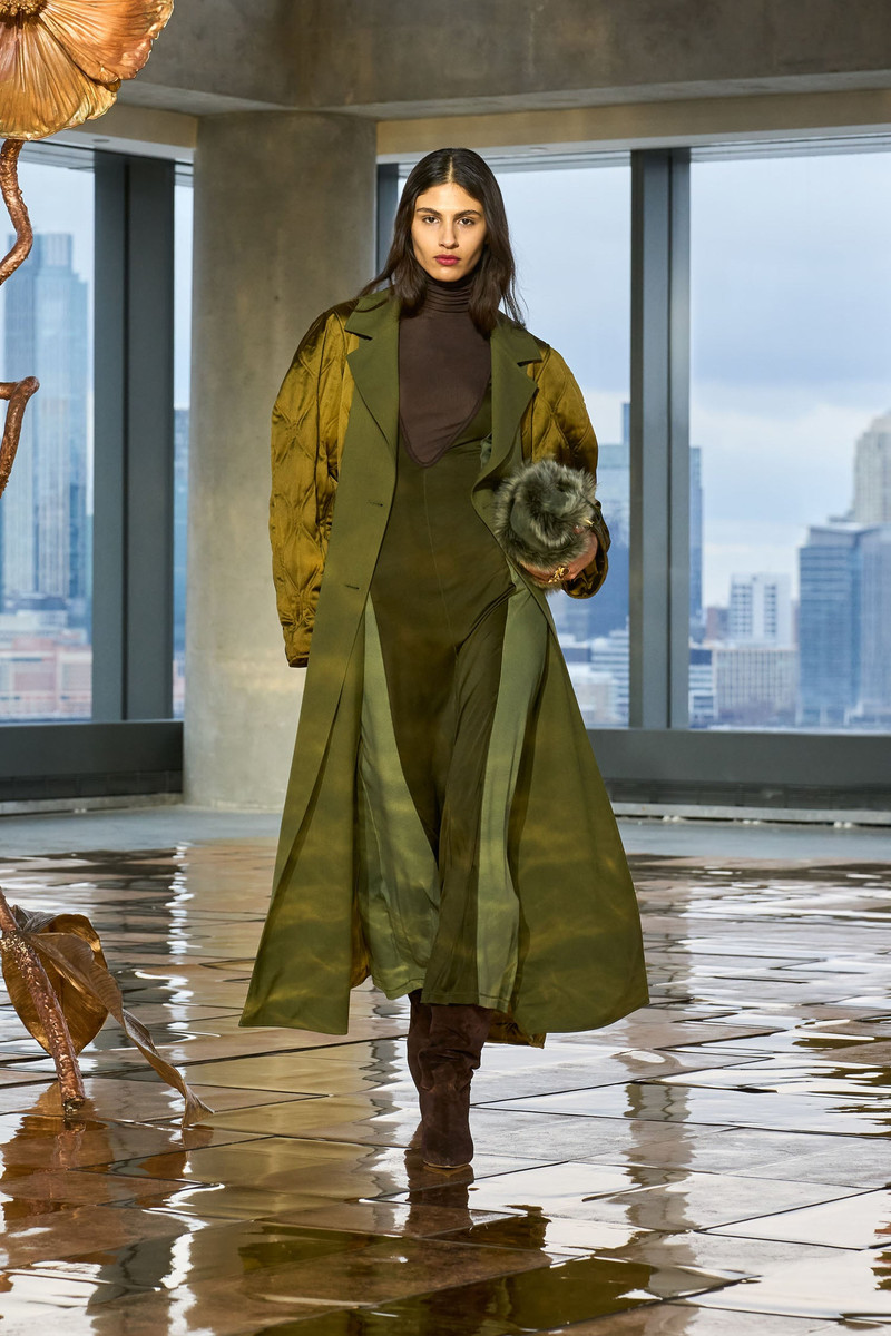 Nahla Jersey Long Sleeve Turtleneck Dress 5