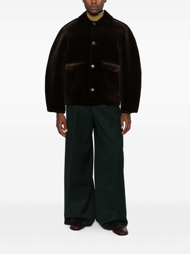 LACOSTE pleated pants outlook