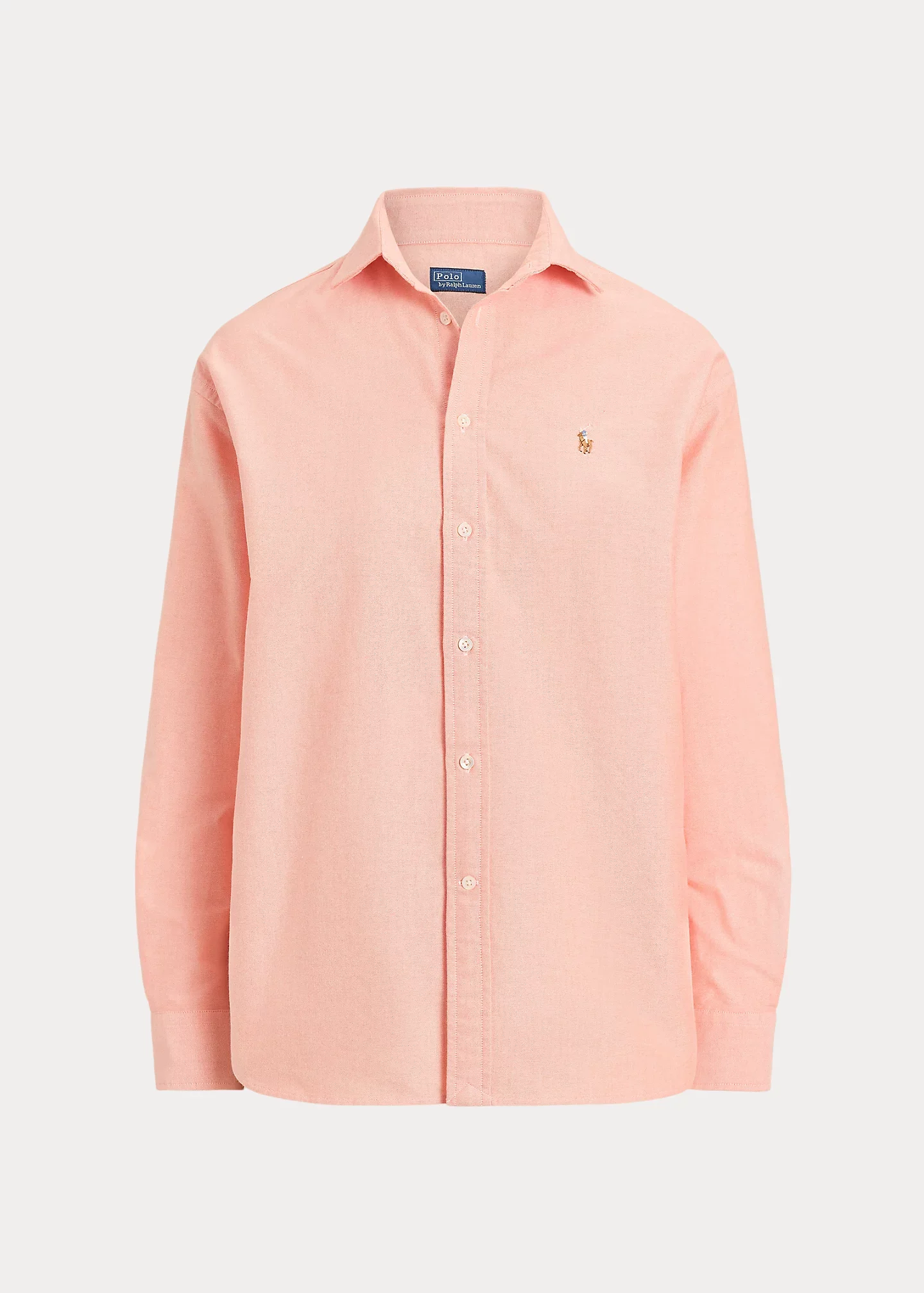 Relaxed Fit Cotton Oxford Shirt - 1