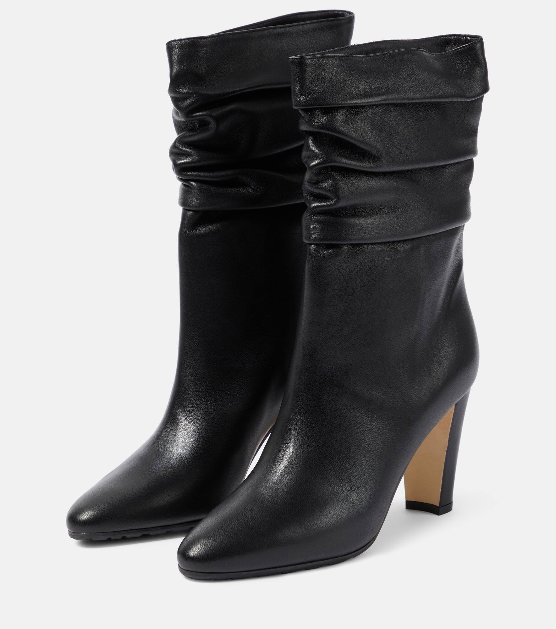Calasso leather ankle boots - 5
