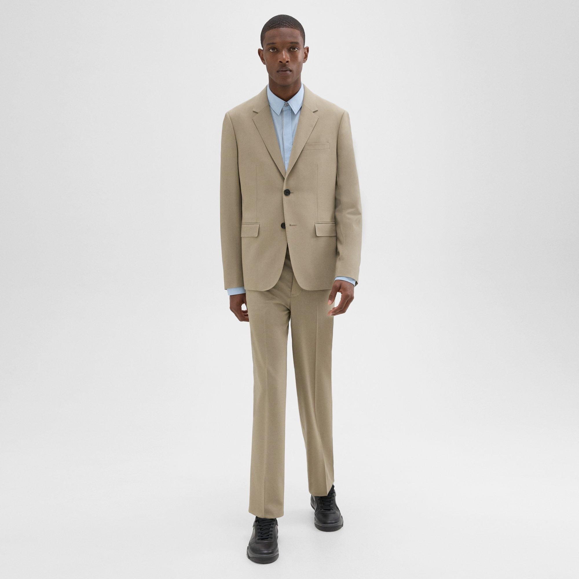Virgin Wool Two-Button Blazer - 6