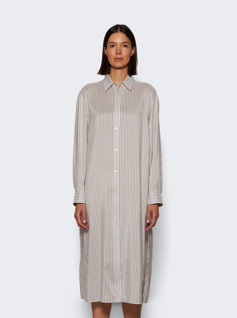 Chihiro Dress White And Grey - 2