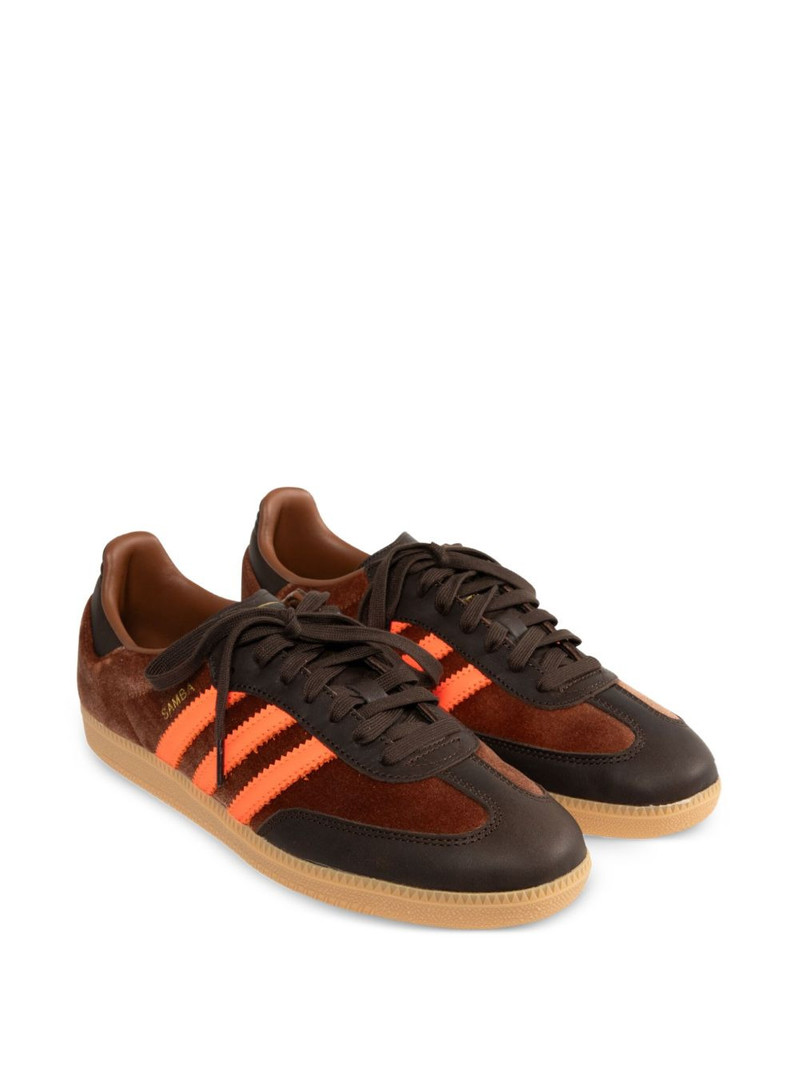 adidas striped samba og sneakers outlook