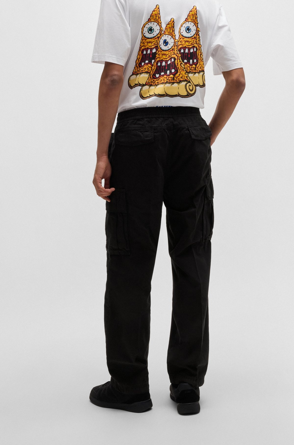 BAGGY-FIT CARGO TROUSERS IN RIPSTOP COTTON - 4