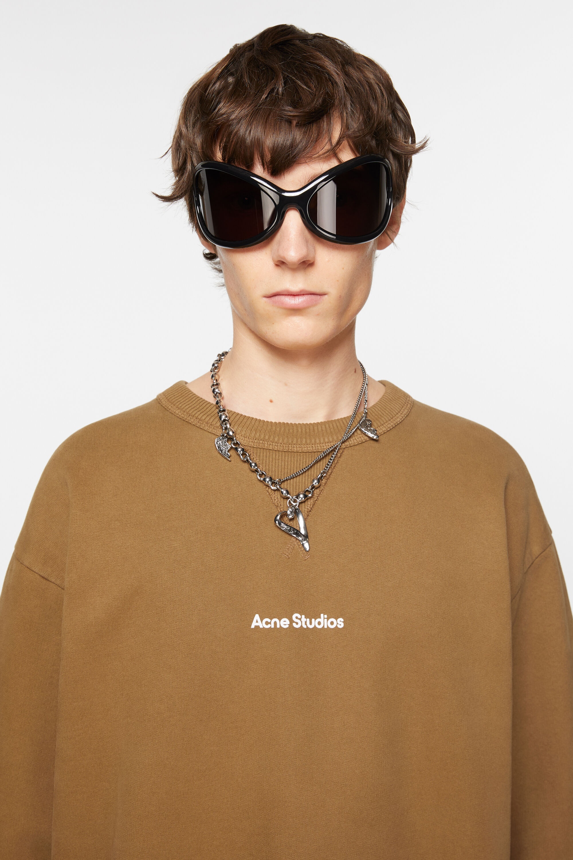 Stamp logo sweater - Mud beige - 4