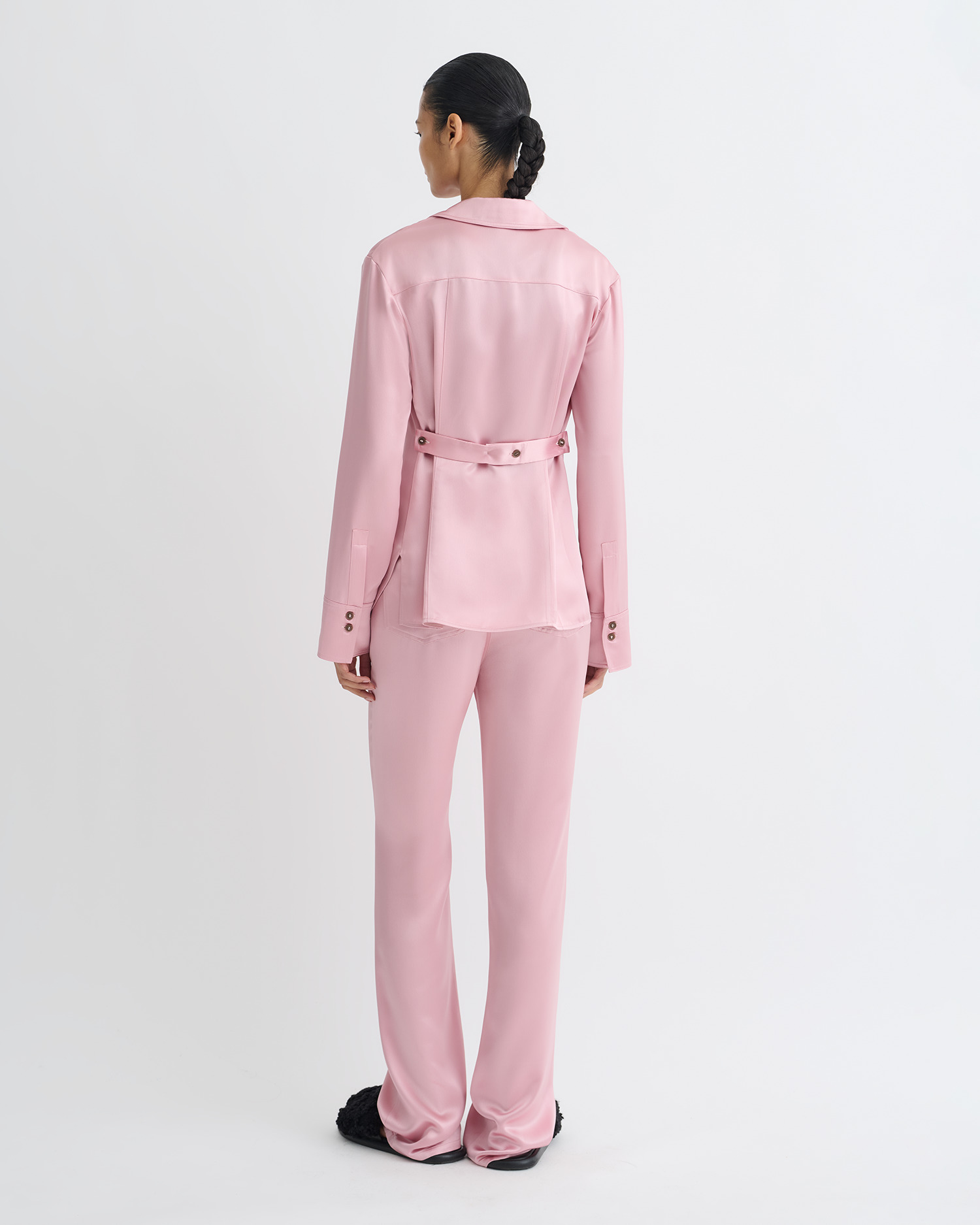 Slip Satin Shirt - 2