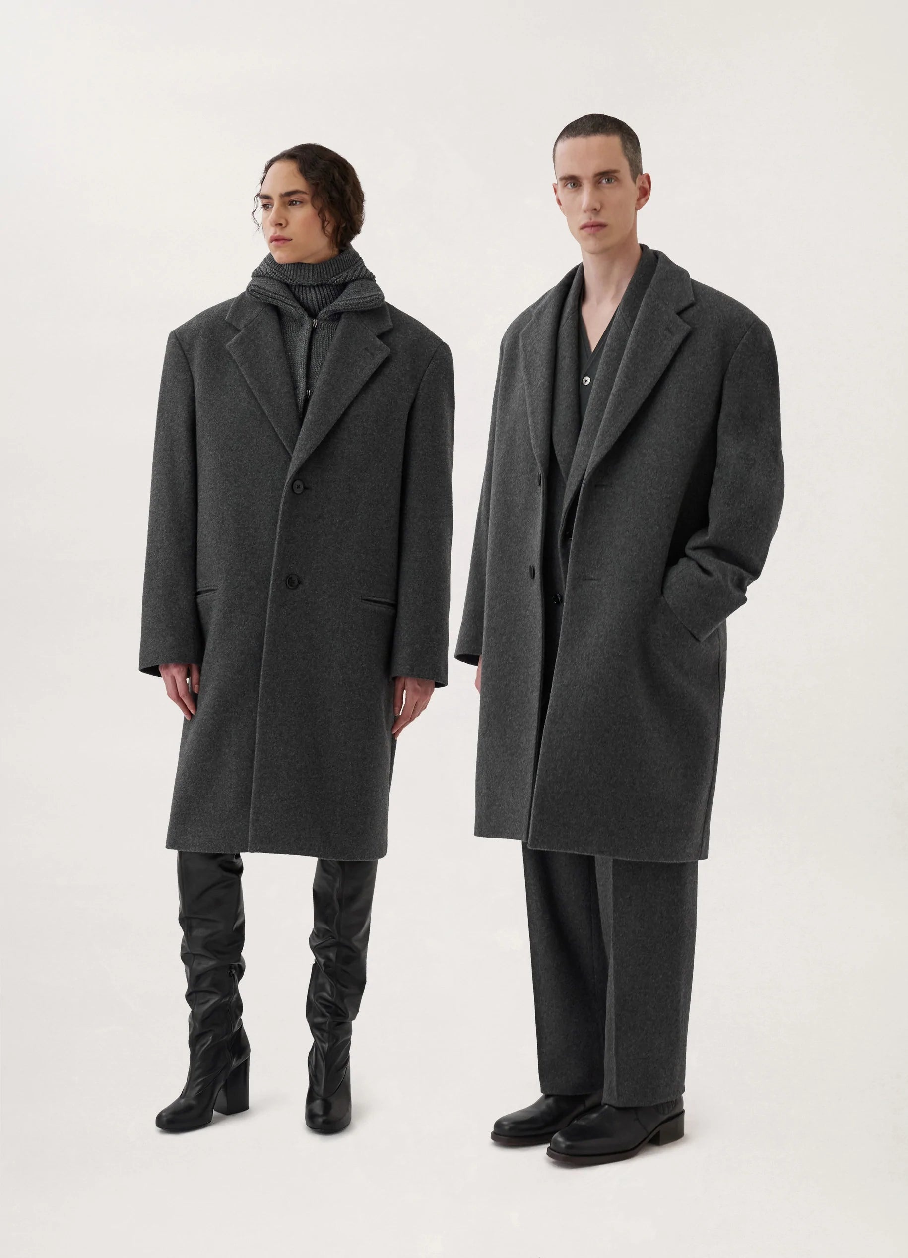 【専用】90's Wool Chesterfield Coat Chesterfield Coat in Harris Tweed Wool