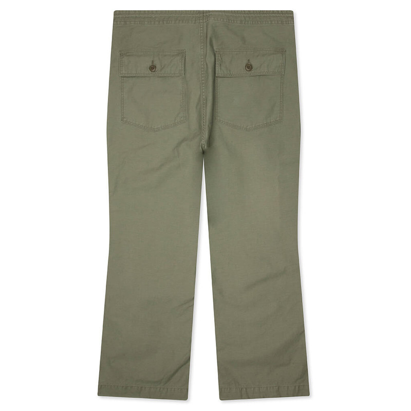 NEEDLES REVERSED SATEEN STRING FATIGUE PANT - OLIVE outlook