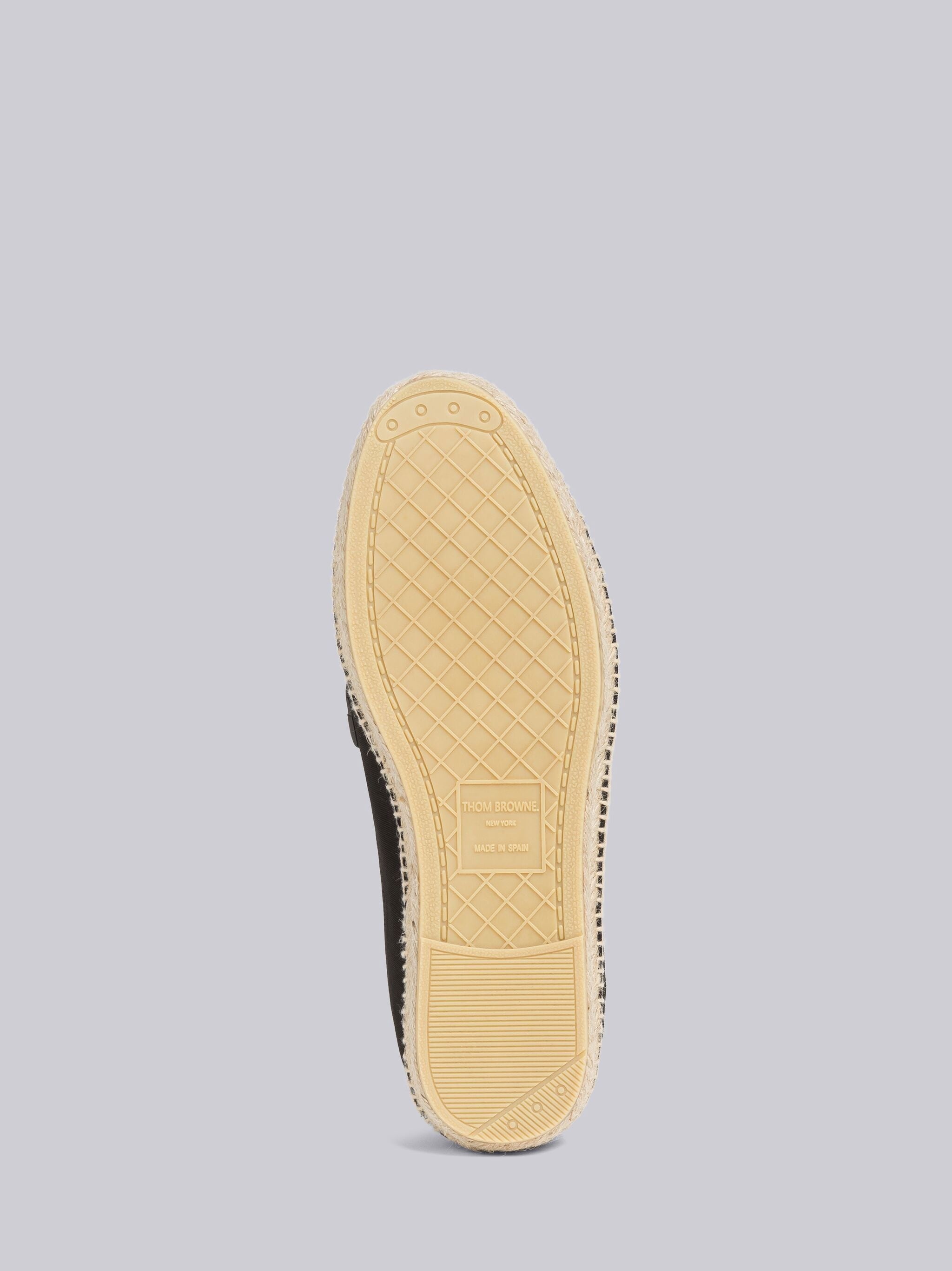 Grosgrain Varsity Penny Loafer Espadrille - 5