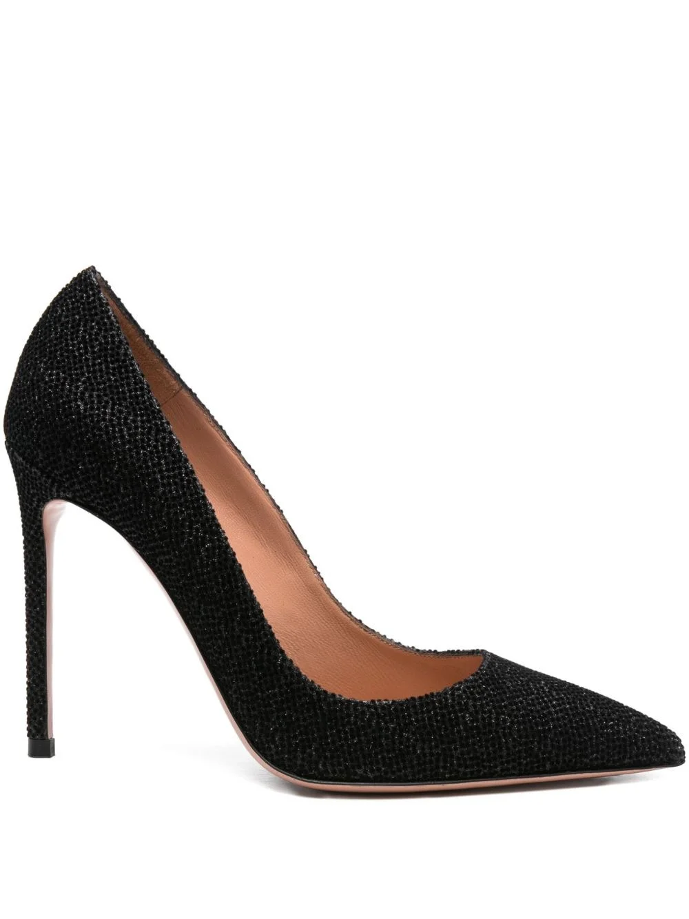 110mm pointed-toe glitter pumps - 1