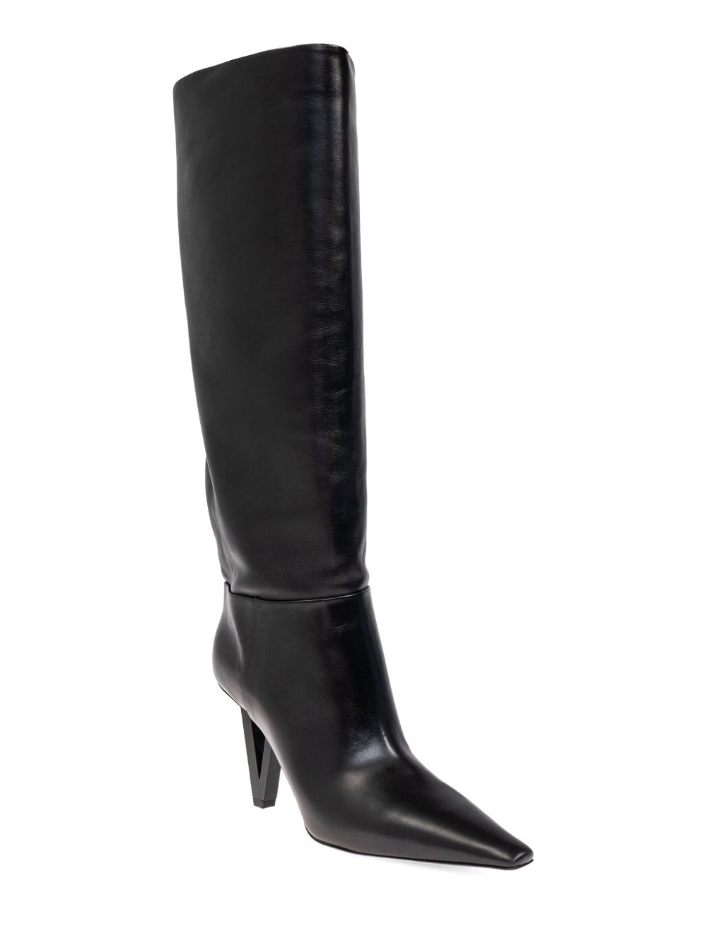 leather knee-high boots - 2