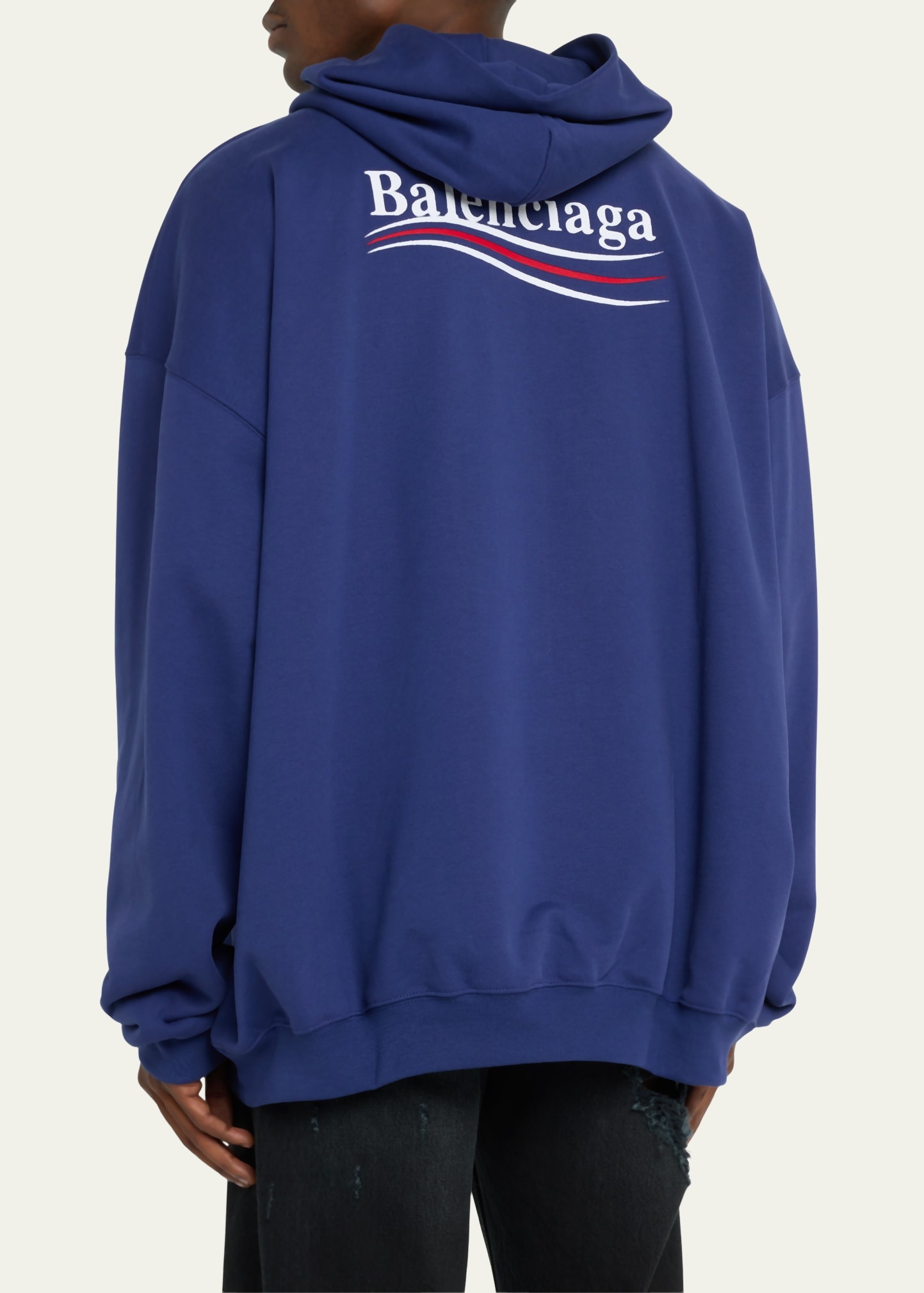 Men's Campaign Logo Terry Hoodie - 3