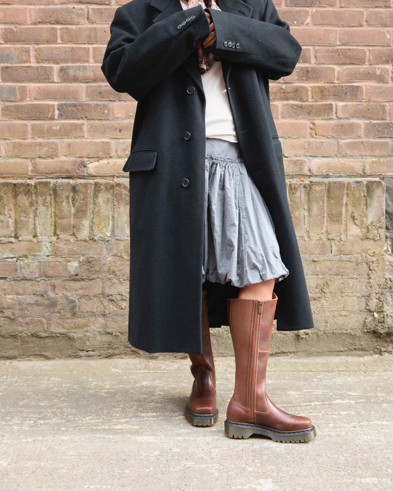 Amaayah Knee High Leather Boots 6