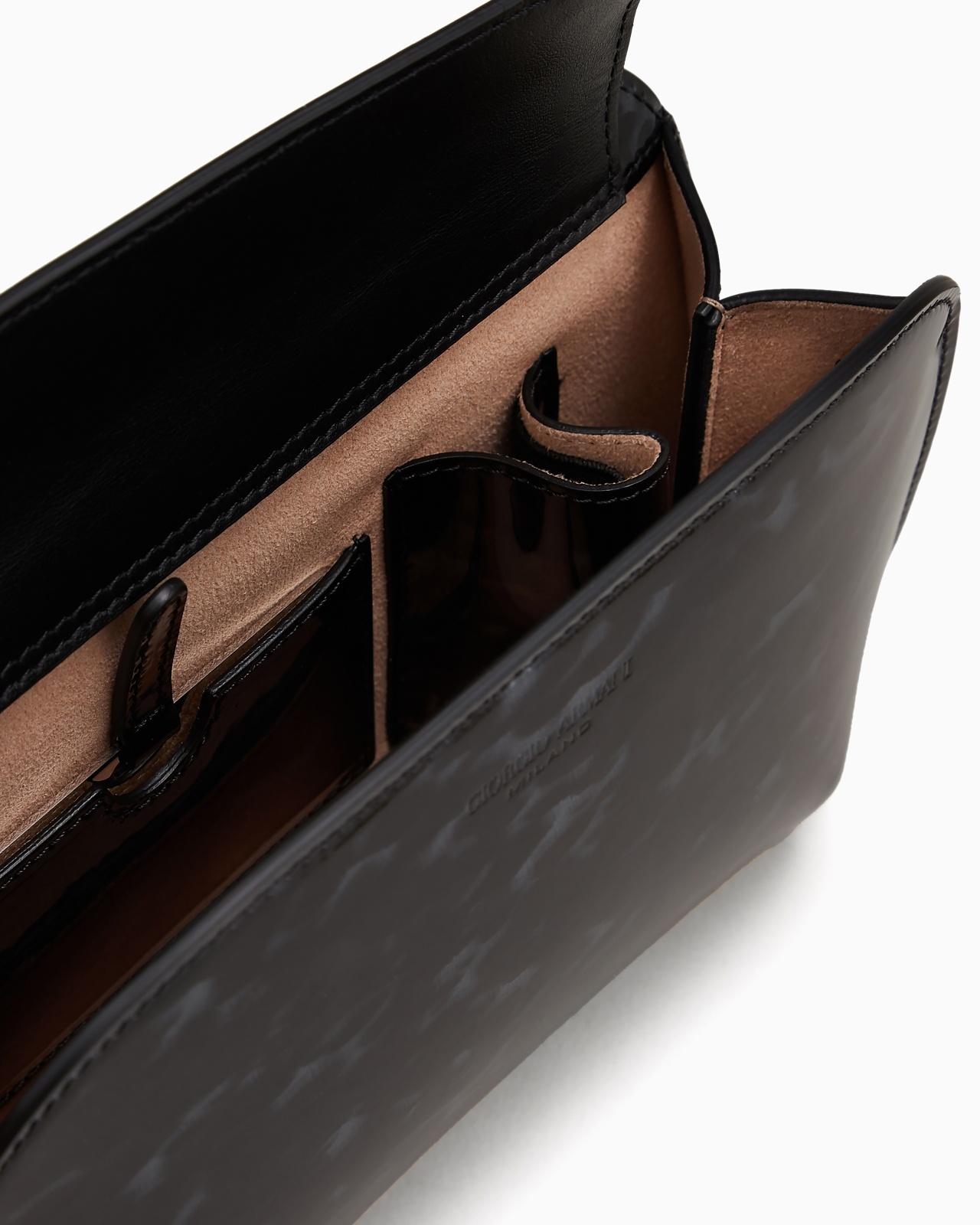 LA PRIMA CLUTCH WITH A TORTOISESHELL PRINT 4