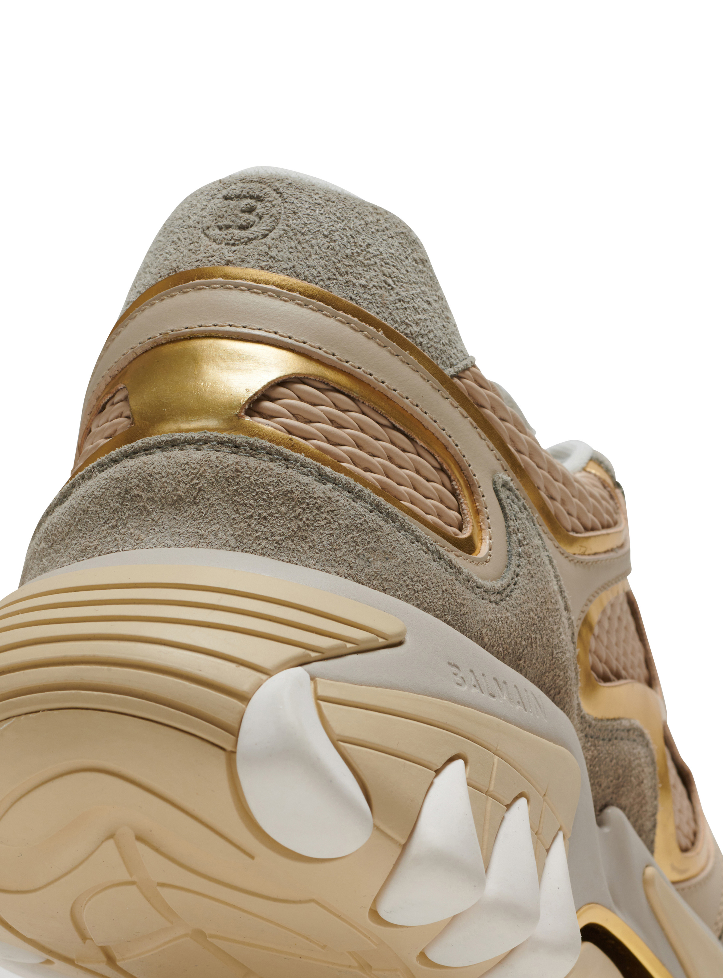 B-East sneakers in leather, suede and mesh - 8