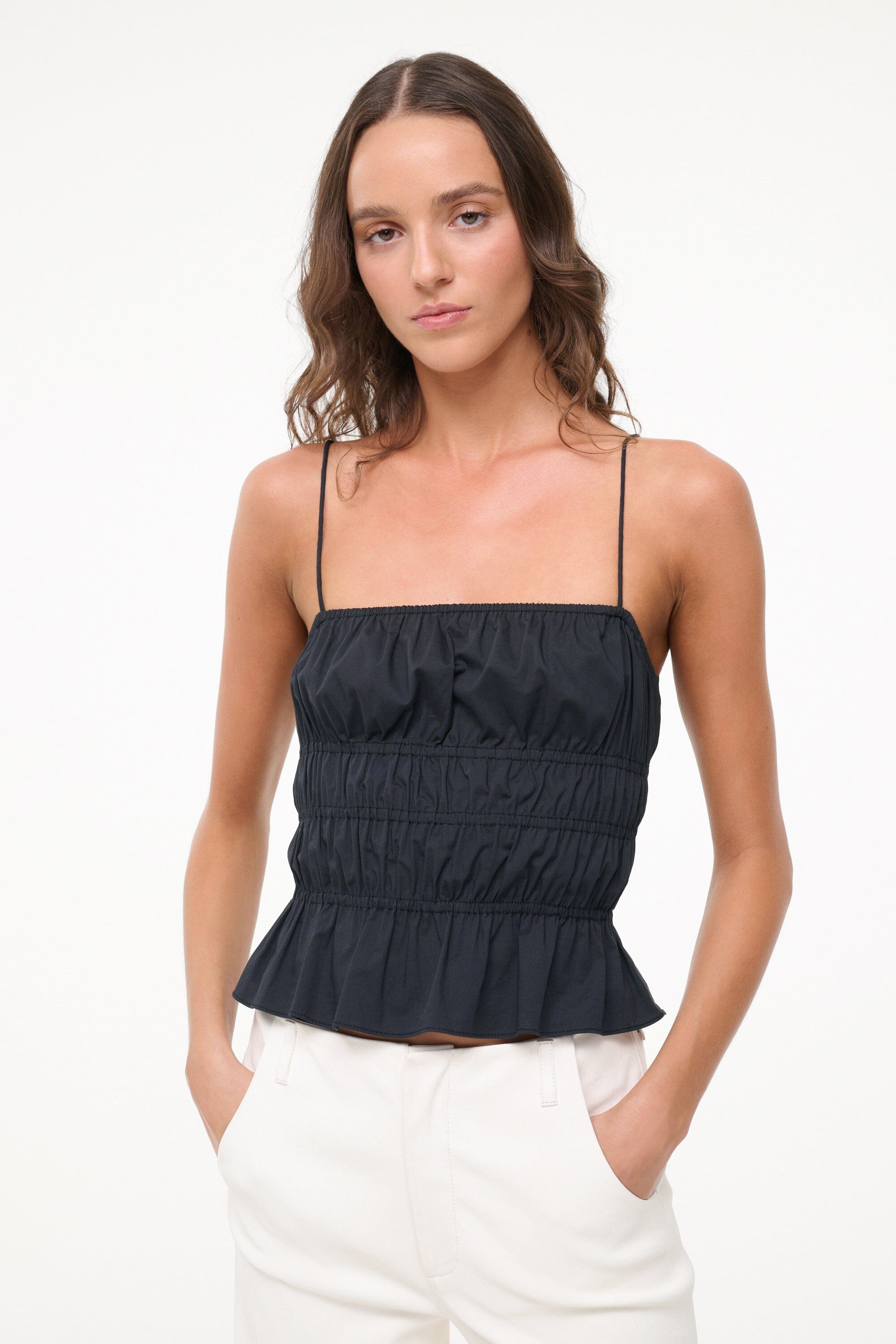 STAUD AYLA TOP BLACK - 2