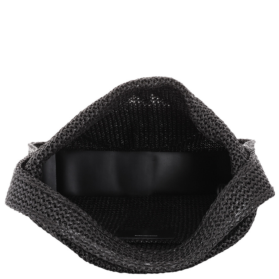 T by Alexander Wang Large Ryan Raffia Effect Shoulder Bag - 5