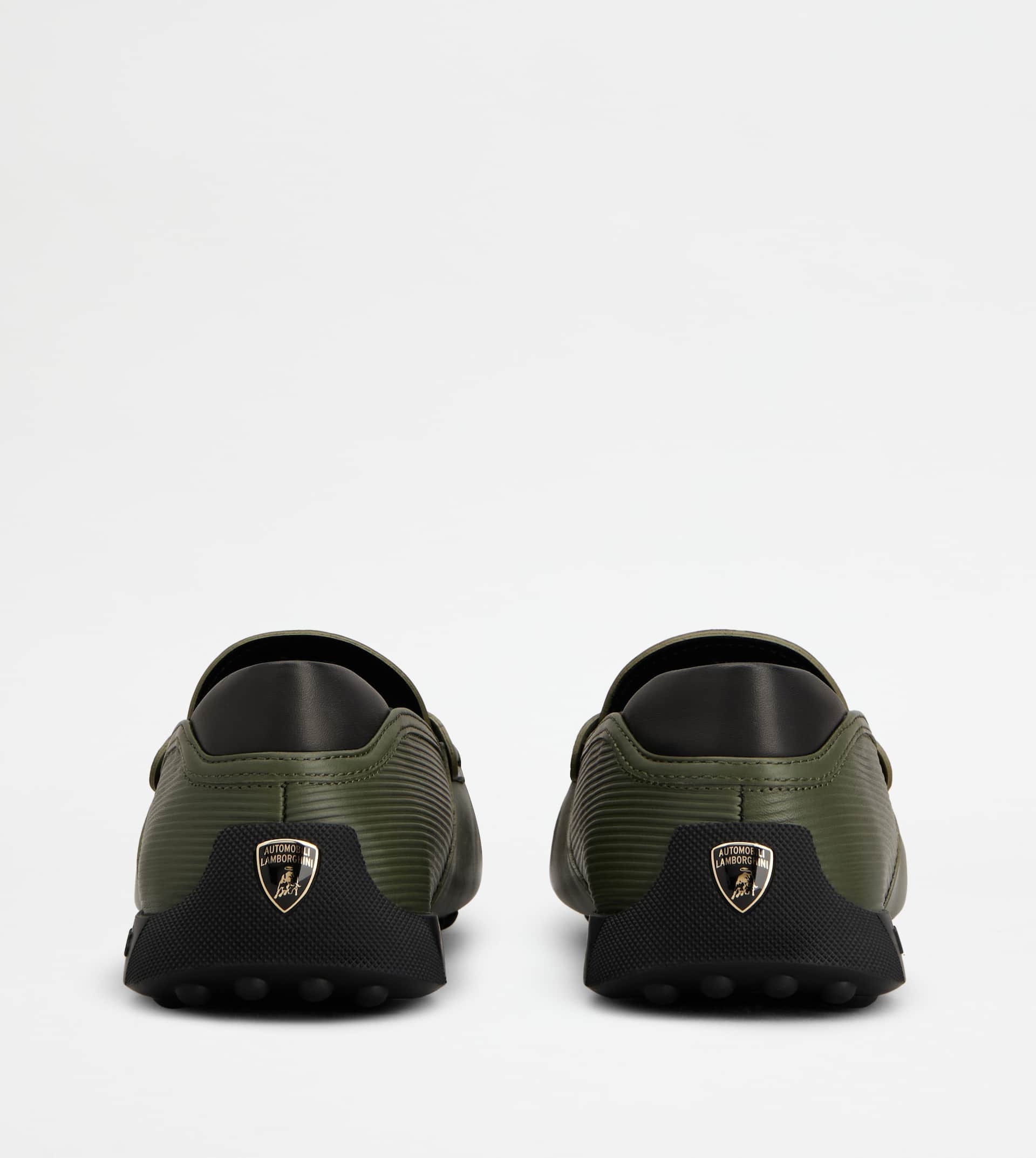 LOAFERS IN LEATHER - GREEN, BLACK - 3