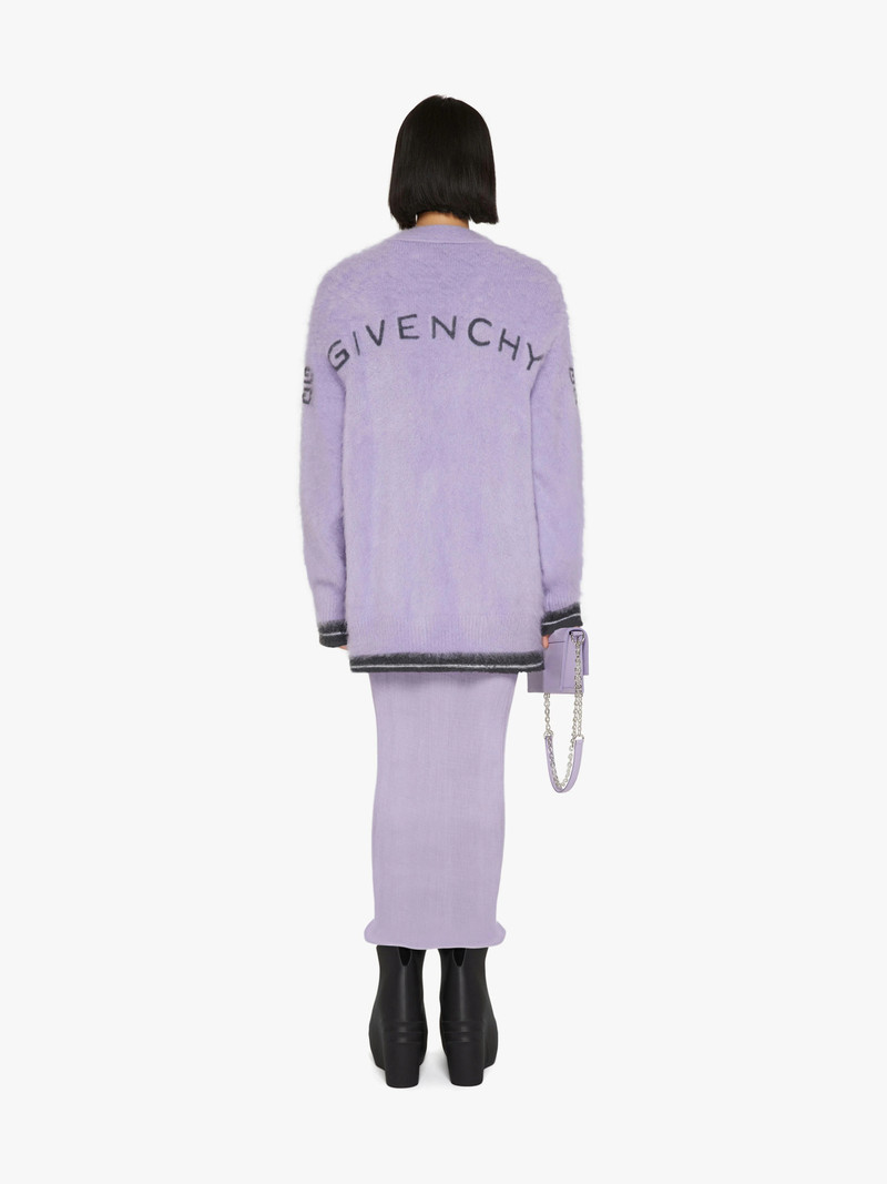 GIVENCHY 4G CARDIGAN IN BLEND MOHAIR 4