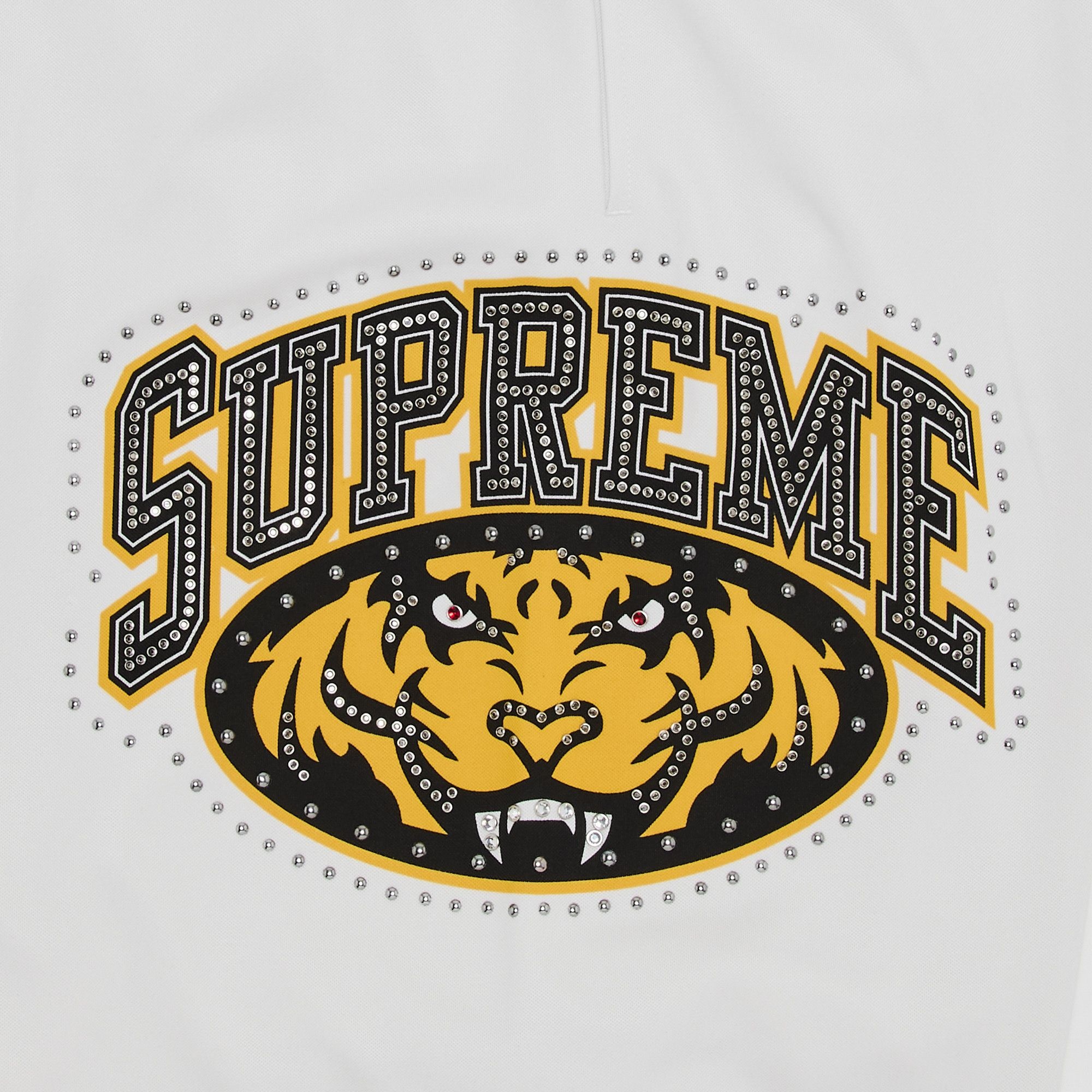 Supreme Studded Basketball Short 'White' - 3