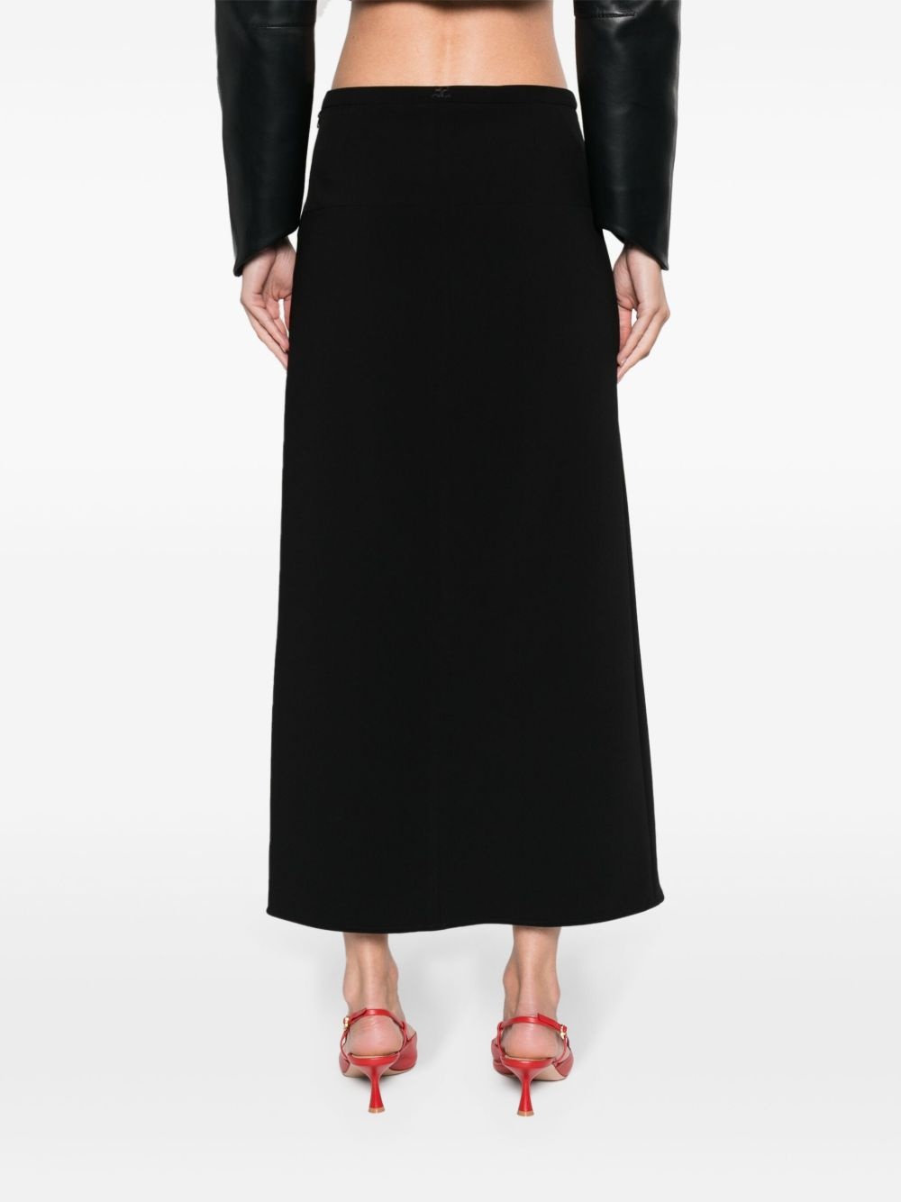 Ellipse tailored maxi skirt - 4