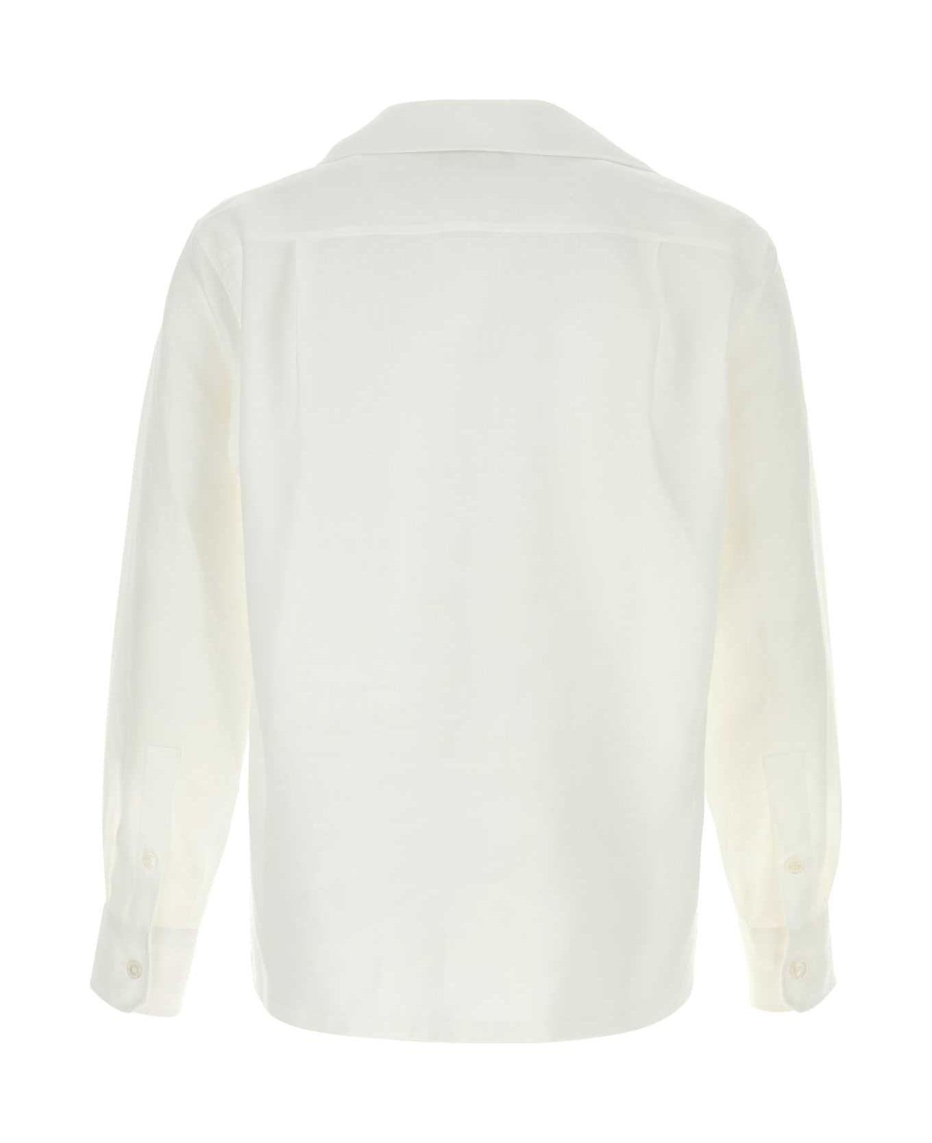 White Linen Shirt - 2