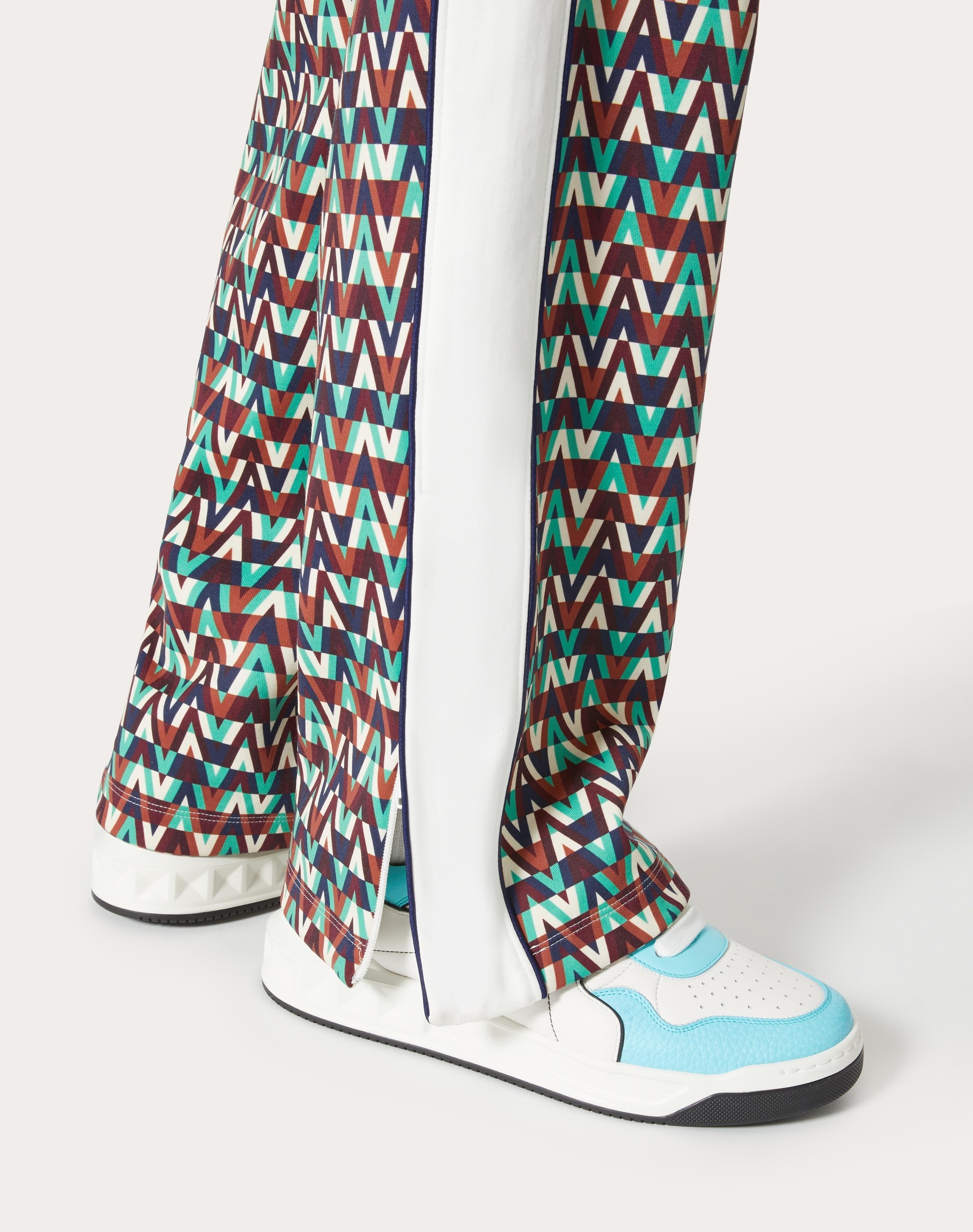 ONE STUD LOW-TOP NAPPA SNEAKER - 6
