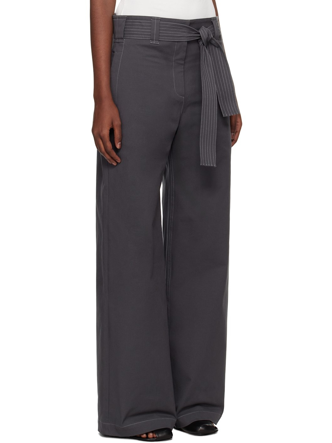Gray Elemental Worksman Trousers - 2