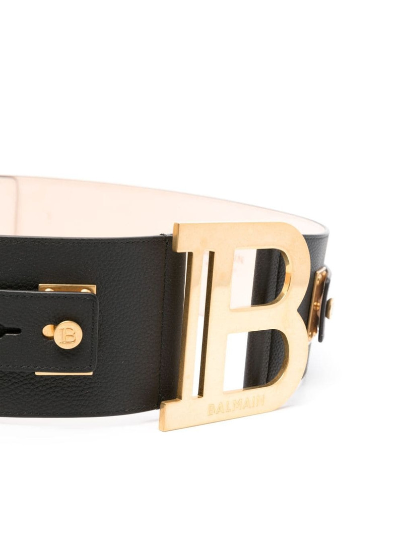 Balmain logo-buckle belt outlook