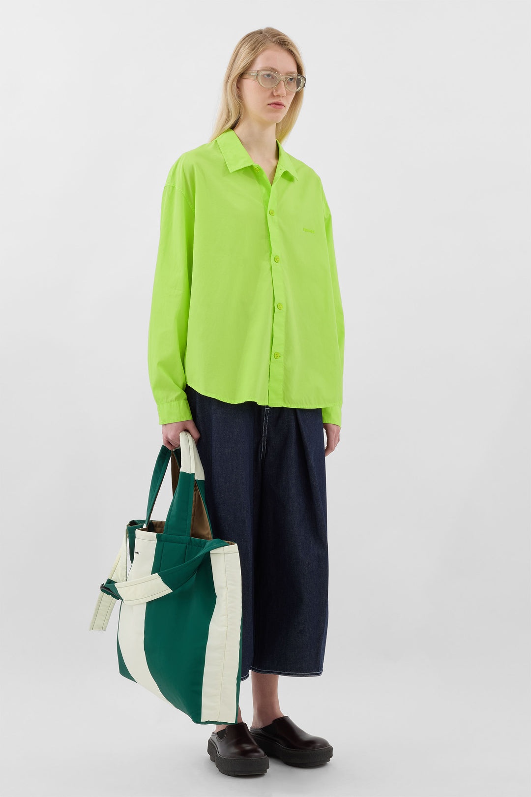 OVER SHIRT / acid lime - 3