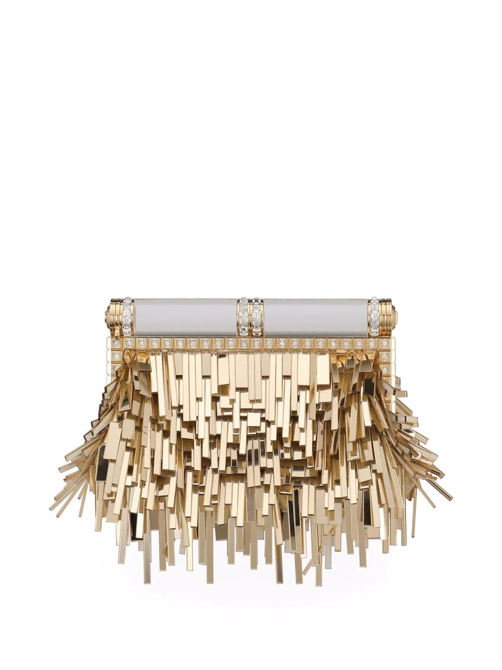 fringe effect clutch bag - 2