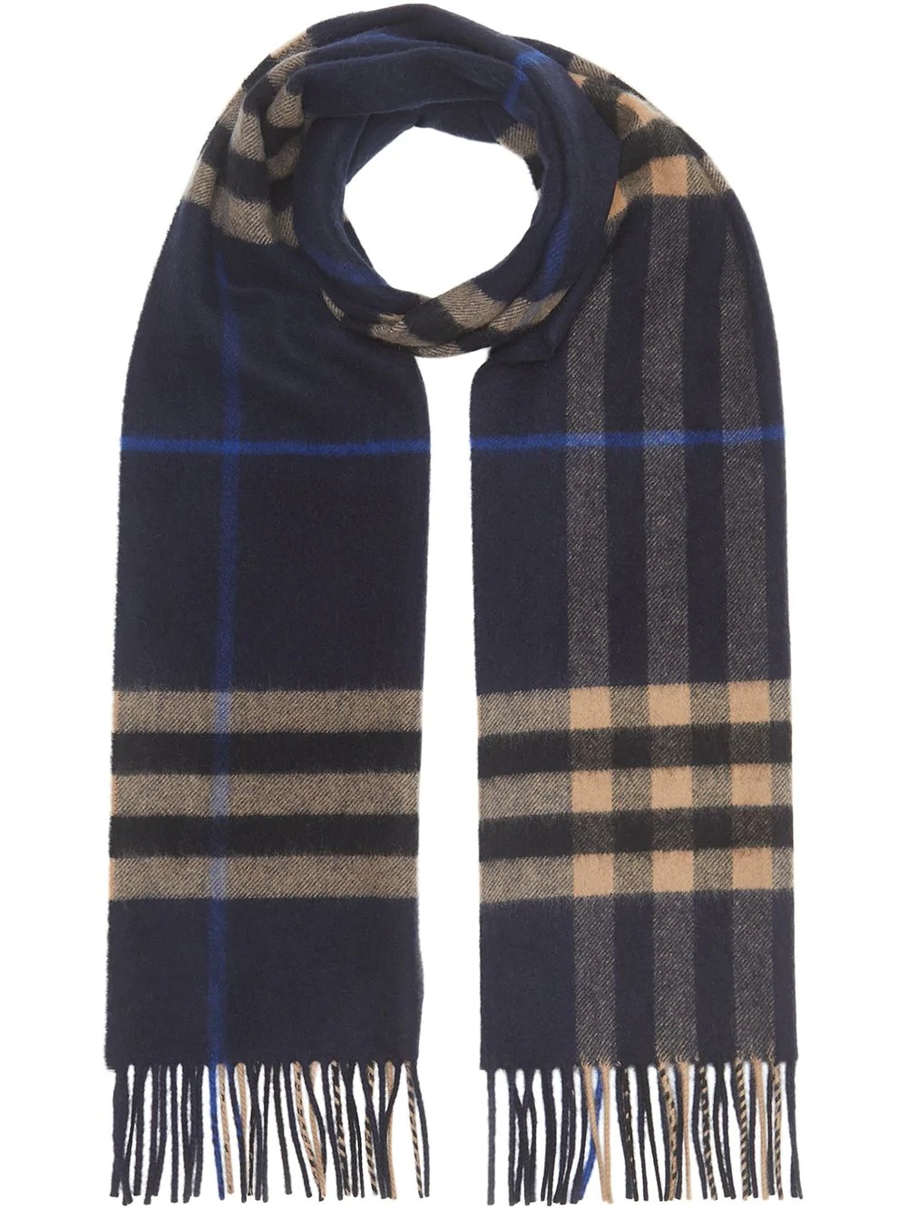 Classic Check pattern scarf - 1