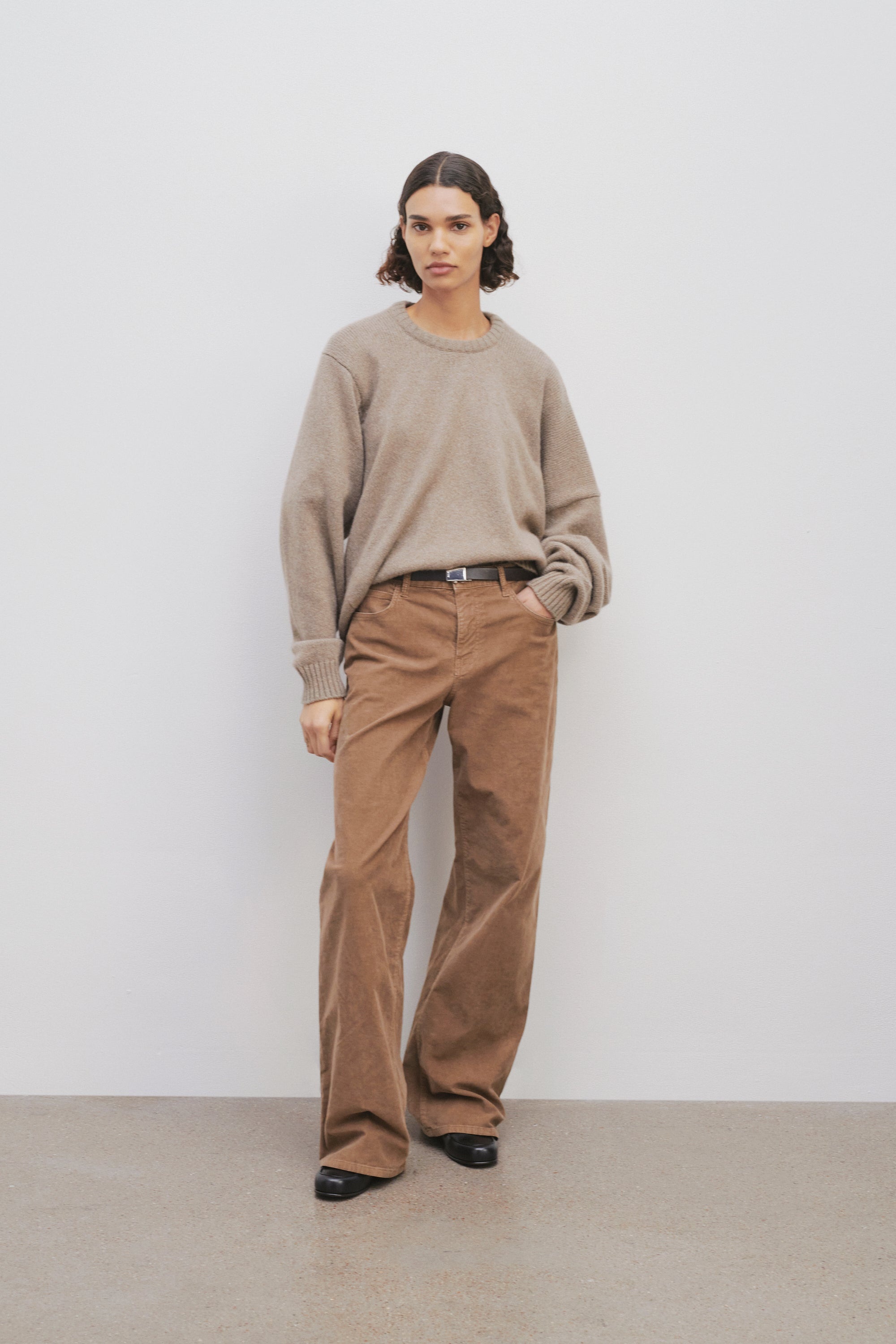 The Row Eglitta Pant in Corduroy | REVERSIBLE