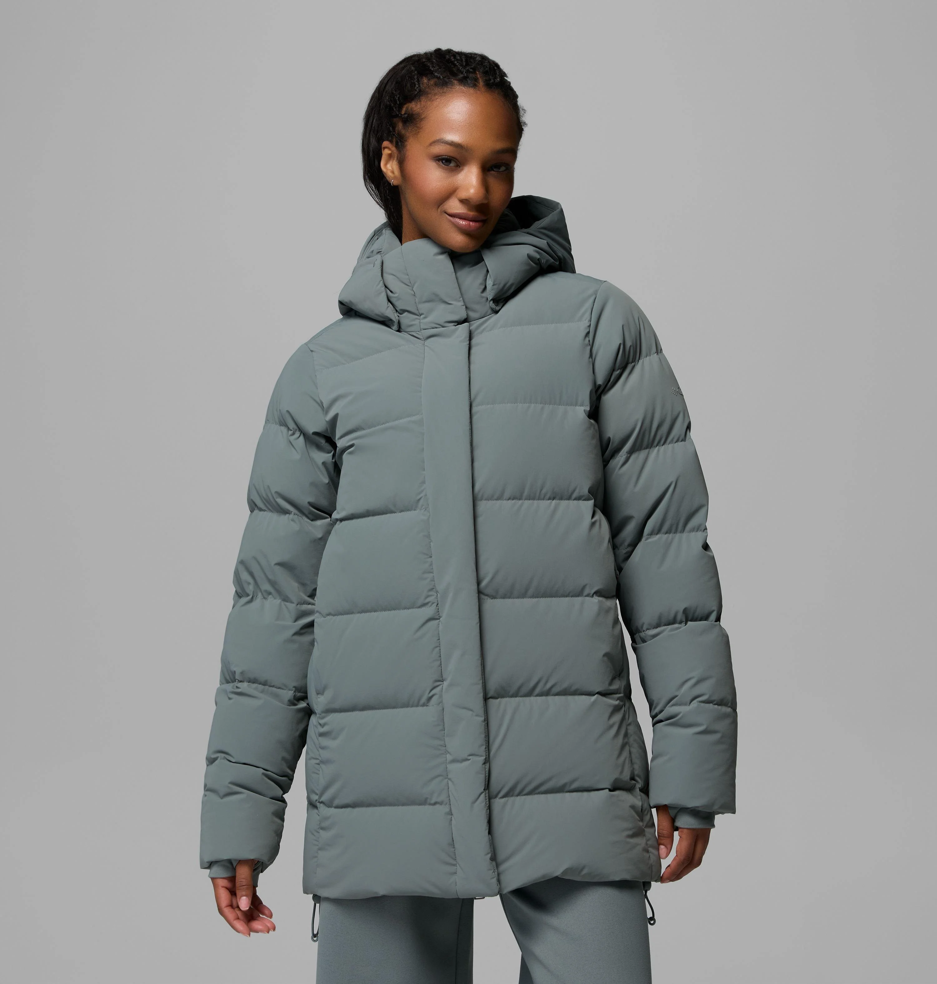 Women's Amaze Puff Mid Hooded Jacket - 1