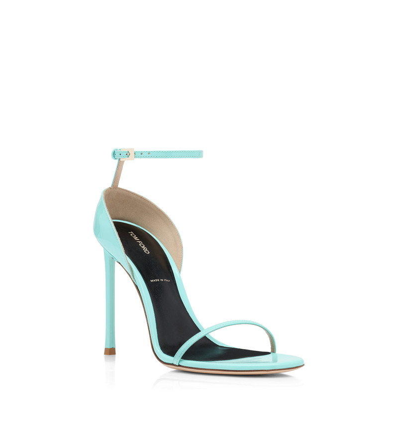 TOM FORD PATENT LEATHER VERTIGO ANKLE STRAP SANDAL outlook