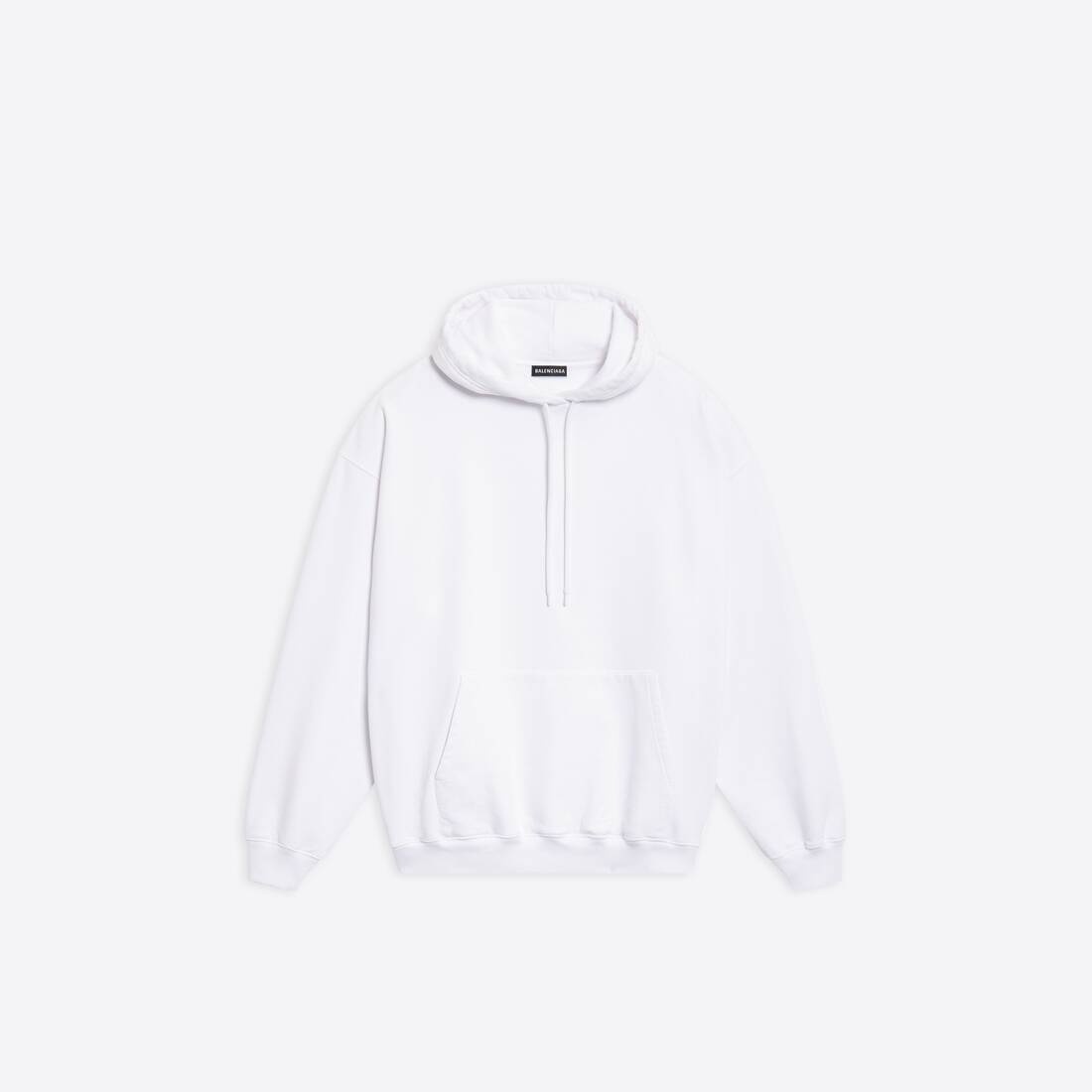 Men's Balenciaga Hoodie in White - 1