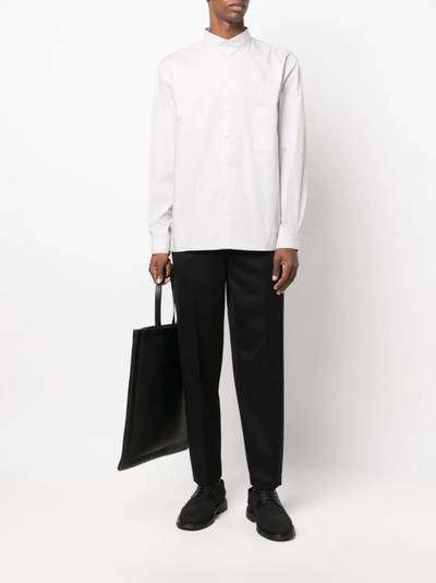 Lemaire straight-leg wool trousers outlook